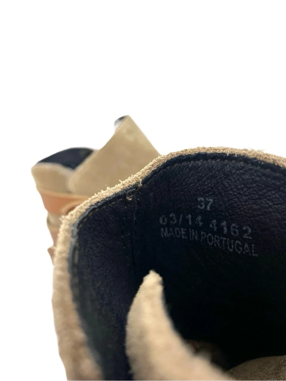 H by Hudson Horrigan Suede Ankle Boots Leather Size 37 / US Size 6